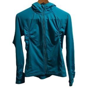 Athleta Women’s Blue Zip-up Hooded Athletic Wear Size XS